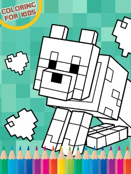 PE Coloring for minecrafts fan游戏截图2