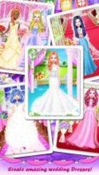 Wedding games for girls - Dress up & Makeup Salon游戏截图4