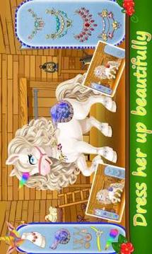 My Baby Pony Beauty Salon Makeover Game游戏截图2