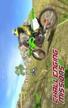 Offroad Moto Bike : Desert Stunts Uphill Rider 3D游戏截图1