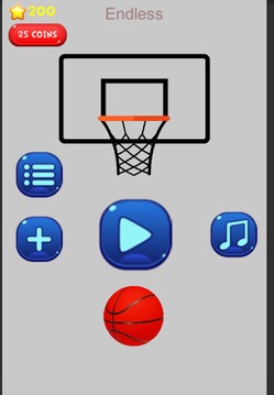 Hoops Shooter:2D Basketball游戏截图1