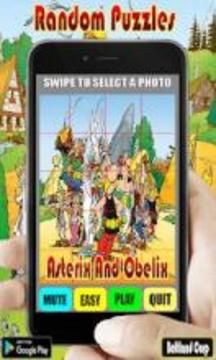 Random Asterix And Obelix Puzzles游戏截图1