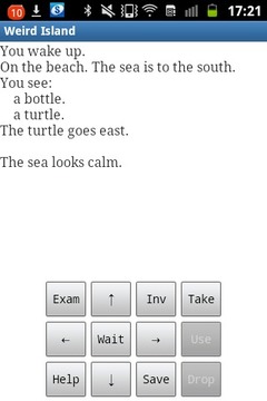 Weird Island text adventure游戏截图1