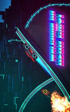 Car Games: Neon Rider Drives Sport Cars游戏截图2