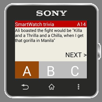 Trivia for SmartWatch游戏截图5