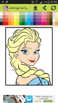 coloriage de la reine游戏截图4