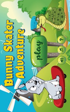 Bunny Skater Adventure游戏截图1