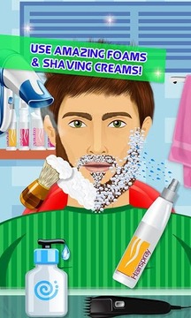 Beard Barber Makeover Salon游戏截图2