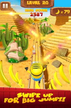 Banana Minion Adventure Rush 3D游戏截图1