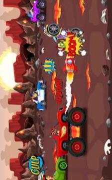 Blaze Truck Battle Monster游戏截图3