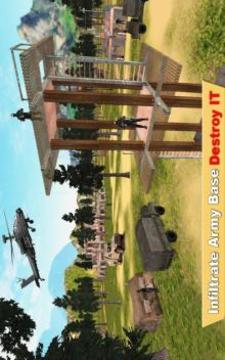 Commando Cover Officer - Modern Jungle Guns Strike游戏截图1