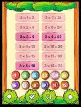 Times Tables and Friends - learn fast & effective游戏截图4