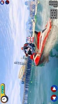 Superhero Extreme Jetski Racing and Water Race游戏截图2