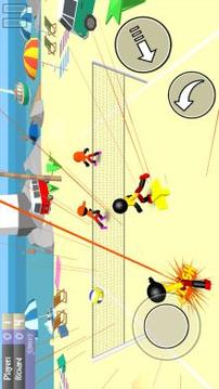 Stickman Beach Volleyball游戏截图5