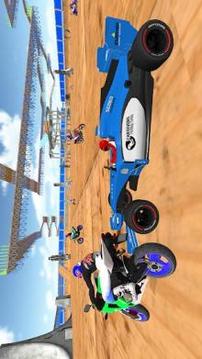 Motorcycle Escape Simulator; Formula Car - Police游戏截图2