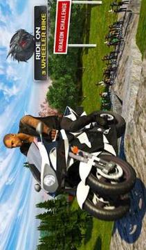 Dragon Road Stunt Bike Challenge: Extreme Offroad游戏截图5