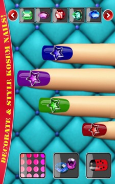 Kosem Princess : Indian Nail Art Fashion Salon游戏截图2