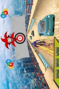 Light Hero Vs Super Cars Vertical Stunts游戏截图4