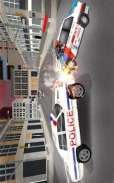 Highway Police Car Chase Adventure游戏截图2