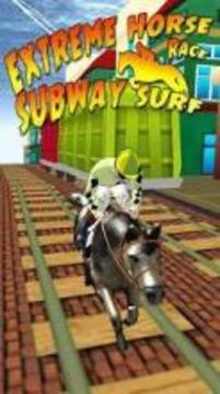 Extreme Horse Race Subway Surf游戏截图5