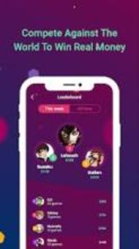 Zing Live Trivia Quiz Game Show to win Cash Money游戏截图2