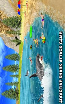 Hungry Blue Whale Shark Attack: Shark Attack Games游戏截图2