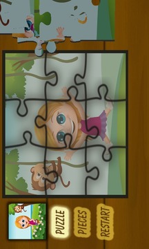 Dora Jigsaw Puzzle Explorer游戏截图4
