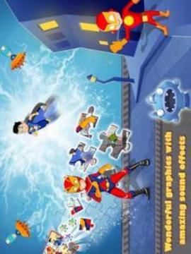 Puzzle Kids Super Hero Shape & Jigsaw Puzzles游戏截图2