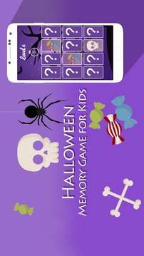 Memory Game for Kids Halloween游戏截图2