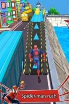 Subway Rush Spider 3D Super Hero Adventure游戏截图3