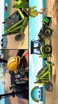 Beach Cleaner Sand Excavator Simulator游戏截图5