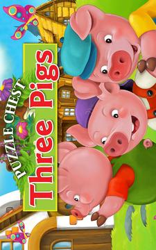 Three Pigs Jigsaw Puzzle Game游戏截图1