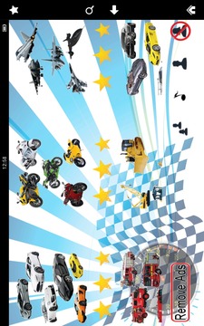 Super Vehicles Memory Game游戏截图2