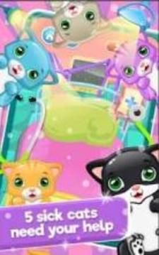 Little Doctor Pets : Pet Vet Kitties Game游戏截图4