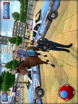 Police Horse Criminal Chase **Gangster Escape 3D游戏截图4