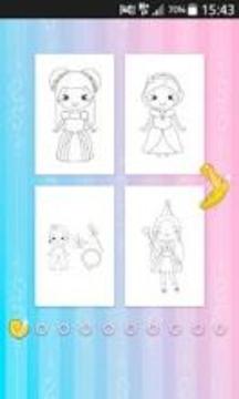 Princess Coloring Pages for Kids, Boys & Girls游戏截图5