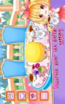 Royal Princess Tea Party Design and Decoration游戏截图2