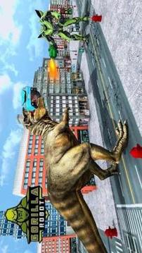 US Army Robot Gorilla Rampage – Gorilla Attack 3D游戏截图3