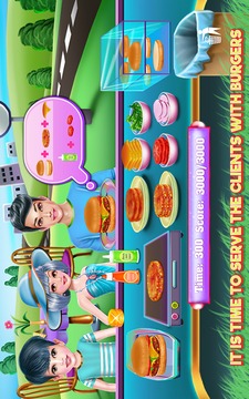 Crazy Mommy Street Food Truck游戏截图1