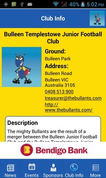 Bulleen Templestowe Junior FC游戏截图5