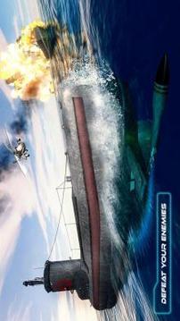 俄 潜艇 - 海军 战斗 巡洋舰 战斗游戏截图4