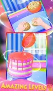 Ice Cream Cones Cake - Cooking Game *游戏截图3