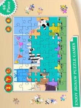 Pig Family Jigsaw Puzzle游戏截图2