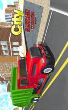 City Garbage Cleaner Truck Sim: Urban Trash Truck游戏截图5