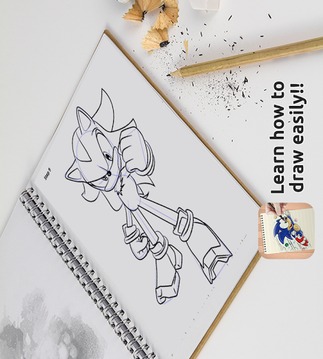 How to Draw Sonic the Hedgehog游戏截图2