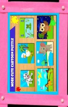 Jigsaw puzzle Kids Cartoon游戏截图2