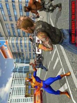 Flying Spider Hero City Rescue Survival Mission游戏截图5