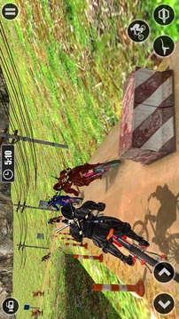 Superhero Ninja BMX Bicycle racing hill climb游戏截图5