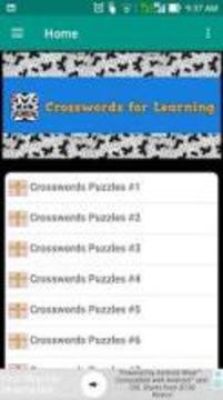 Crosswords for Learning游戏截图5