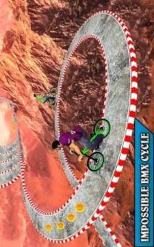 Impossible Track Cycle Master: BMX Stunts Racer游戏截图5